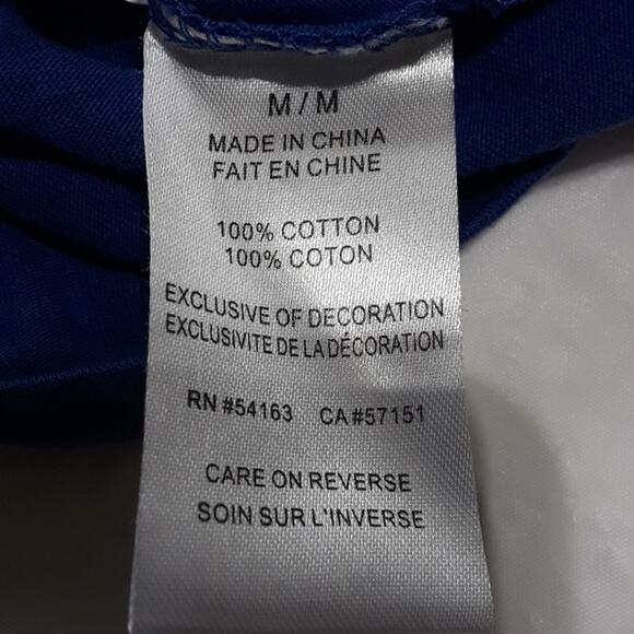 Chase Elliott Racing 24 Womens Sz M Blue V-neck Short Sleeve Graphic Tee Shirt - Picture 8 of 8